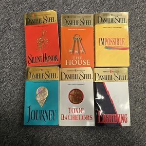Danielle Steel Paperback Book Set - Assorted Colors (6-Pack)